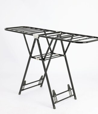 Ceruzo Wasrek - Metaal - Inklapbaar - Zwart