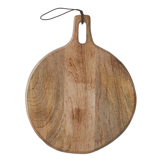 Duko Mango Wood Cutting and Serving Board - Brown - Ø28 cm