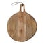 Duko Schneide- und Servierbrett aus Mangoholz - Braun - Ø28 cm