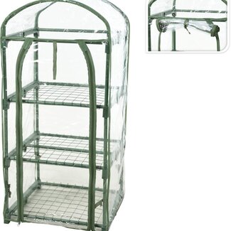 ProGarden Grow-Gewächshaus - 3 Etagen - 50 × 45 × 105 cm