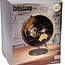 Wereldbol met Licht - USB - 31cm - Zwart