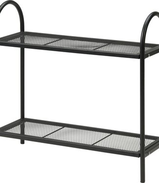 Ambiance Plantenrek metaal - mat zwart