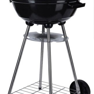 Ceruzo Charcoal Barbecue on Wheels - 46 cm