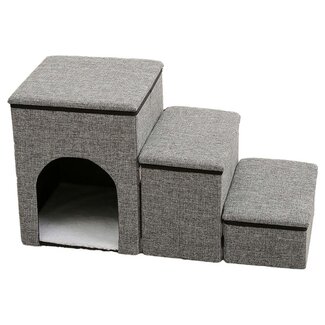 Ceruzo Hundetreppe - faltbare Haustiertreppe