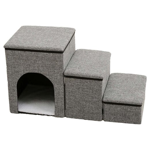 Ceruzo Dog Stairs - Foldable Pet Steps
