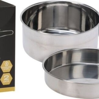 Redcliffs Kampeer Pannen - RVS - 2 stuks