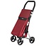 Duett Muuvi Up Shopping Trolley - Bag capacity 46L - 4 Wheels - Foldable - Red