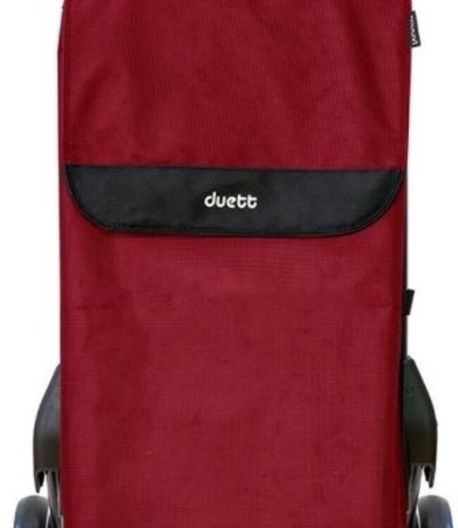 Muuvi Up Boodschappentrolley - Tasinhoud 46L - 4 Wielen - Opvouwbaar - Rood