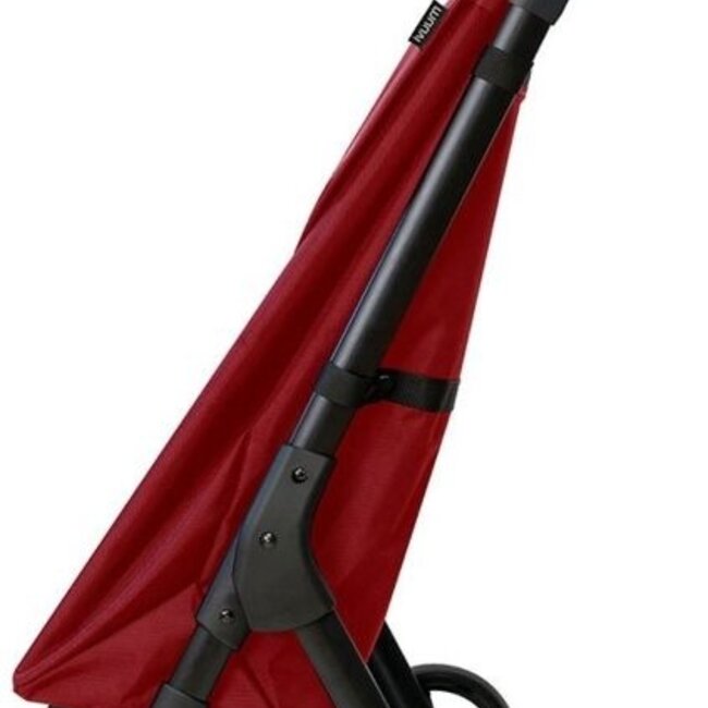 Muuvi Up Boodschappentrolley - Tasinhoud 46L - 4 Wielen - Opvouwbaar - Rood