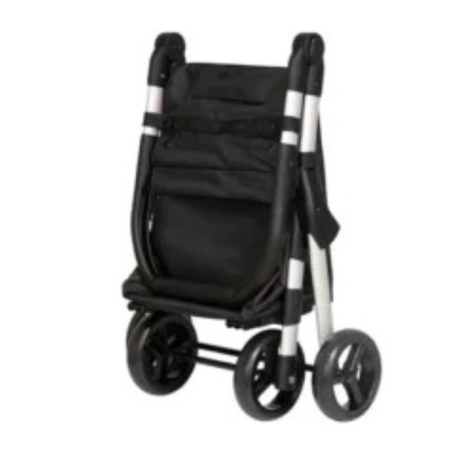 Muuvi Up Boodschappentrolley - Tasinhoud 46L - 4 Wielen - Opvouwbaar - Rood