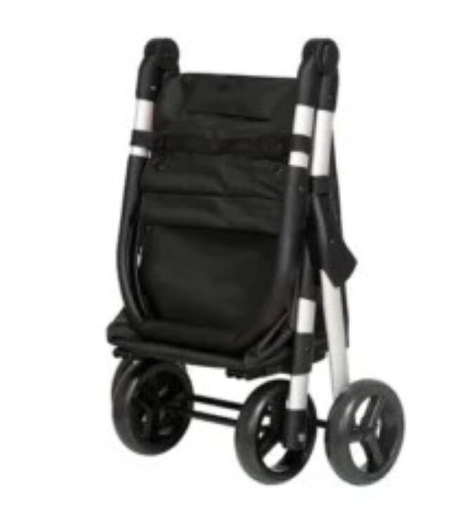 Muuvi Up Boodschappentrolley - Tasinhoud 46L - 4 Wielen - Opvouwbaar - Rood