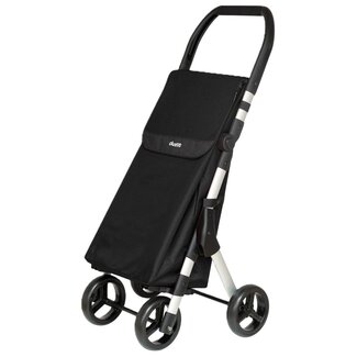 Duett Boodschappentrolley Muuvi Up – Zwart – 46 l
