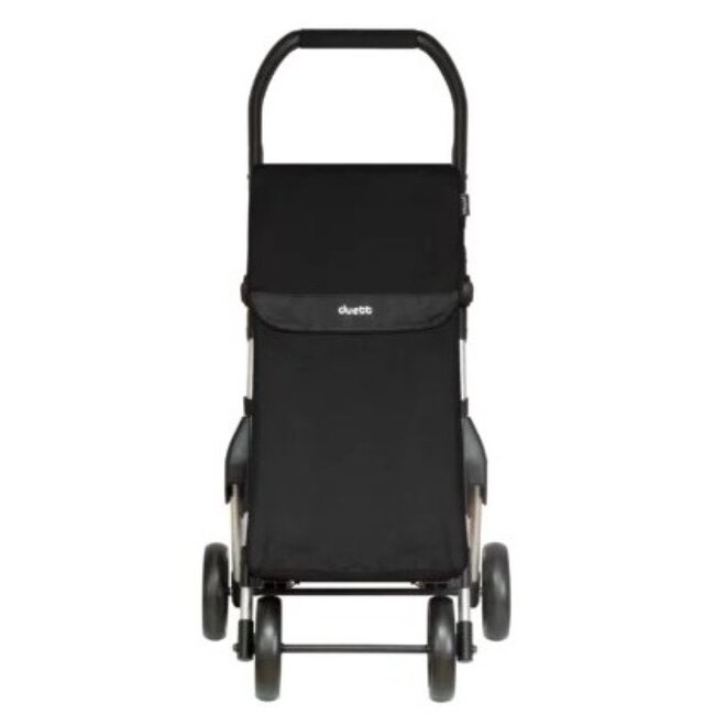 Muuvi Up Boodschappentrolley - Tasinhoud 46L - 4 Wielen - Opvouwbaar - Zwart