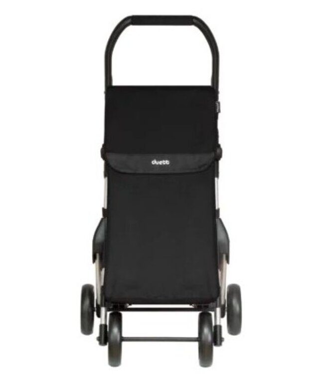 Muuvi Up Boodschappentrolley - Tasinhoud 46L - 4 Wielen - Opvouwbaar - Zwart