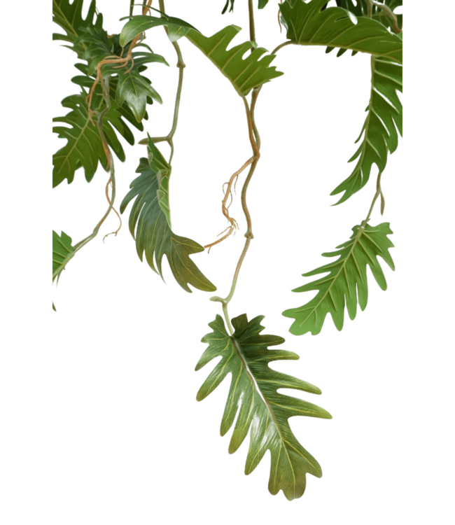 Philodendron Kunst Hangplant 95cm