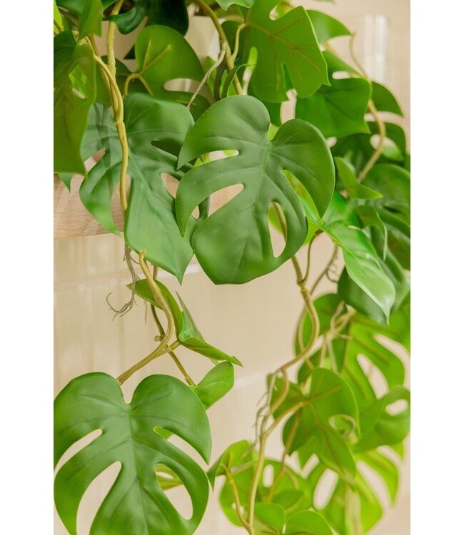Monstera Kunst Hangplant 95cm