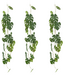 3st. Monstera Kunstslinger 120cm (Guirlande)