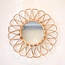 Kleine rotan spiegel 38 cm handgemaakte Boho wandspiegel DAAU wanddecoratie ronde spiegel decoratieve spiegel