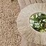 Wandspiegel van Zeegras Rond met 60 cm Diameter RIMBA