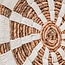 Wanddecoratie | Wandmand | Wandmand | Decoratieve schaal HUTAN van bananenvezel (2 maten)