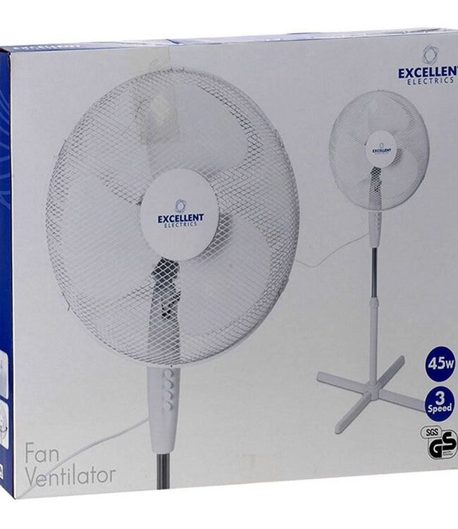 Staande ventilator - 40cm - 45W