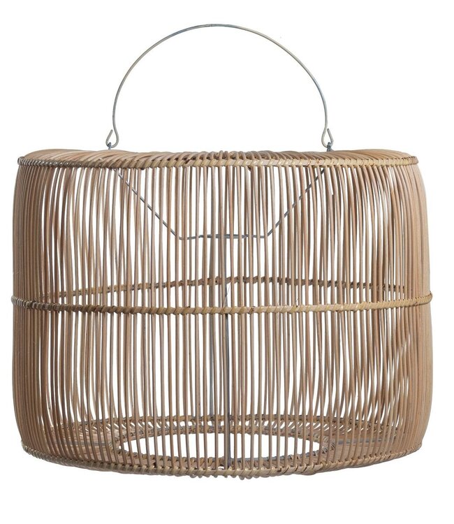 Rotanlamp | Boho lampenkap | Hanglamp LIKU (2 maten)