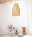 Rotan plafondlamp Boho lampenkap TABUNG