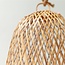 Bamboelamp | Natuurlijke lampenkap | Geweven plafondlamp CAMAYA