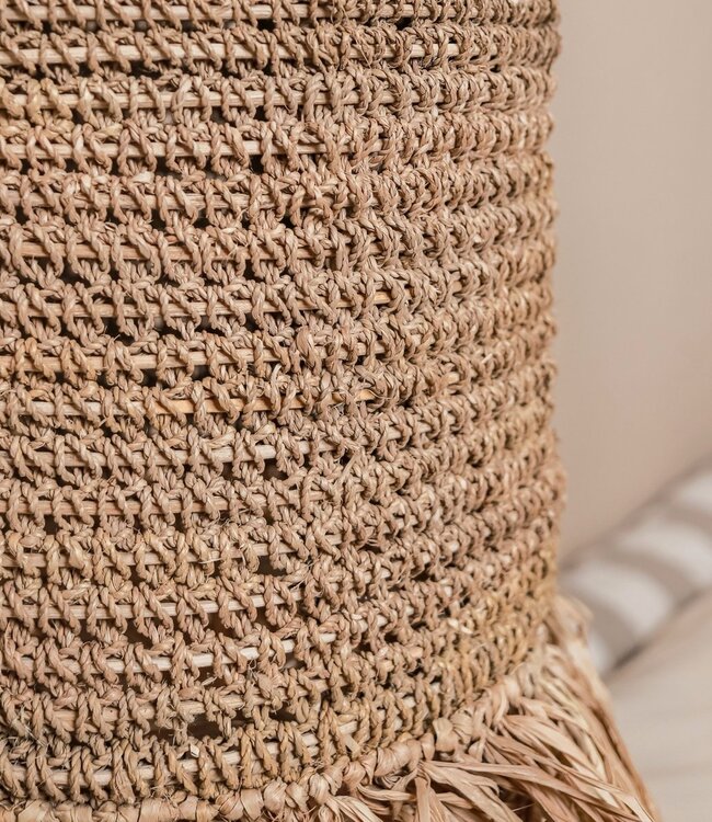 Raffialamp | Lampenkap | Hanglamp KAWAH