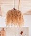 Raffialamp met lange franjes | Lampenkap | Hanglamp KAWI (2 maten)