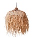 Raffialamp met lange franjes | Lampenkap | Hanglamp KAWI (2 maten)