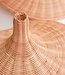 Rotanlamp | Natuurlijke lampenkap SAYAN trechtervormige hanglamp gemaakt van natuurlijke vezels (2 maten)