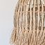 Plafondlamp van zeegras – Boho lampenkap hanglamp – natuurlijke hanglamp – grote trechtervormige zeegras lampenkap LAMPUNG (Ø 40 cm)