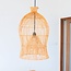 Soeji Rotan lampenkap – Boho hanglamp – plafondlamp hangend – Boho plafondlamp MAHARA (Ø35 cm)