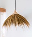 Grote lampenkap van zeegras – natuurlijke hanglamp met franjes – Boho hanglamp – handgemaakte tropische hanglamp MAWANA (Ø 53 cm)