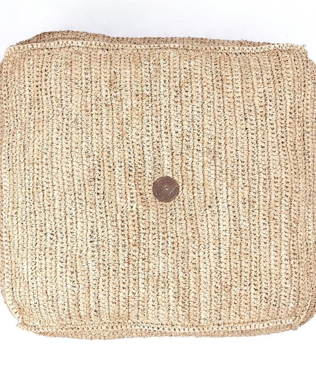 Poef | Zitzak PADAR gemaakt van Raffia