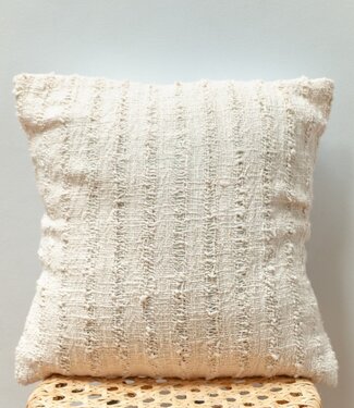 Soeji Kussensloop 40x40 cm of 50x50 cm Handgeweven | Decoratief Kussen | Bankkussen RAHAYU Gemaakt van Katoen