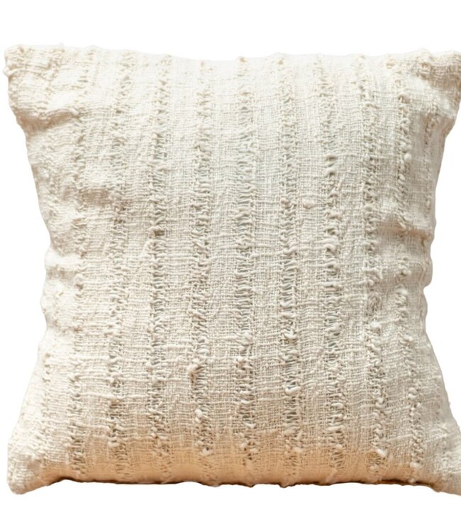 Kussensloop 40x40 cm of 50x50 cm Handgeweven | Decoratief Kussen | Bankkussen RAHAYU Gemaakt van Katoen
