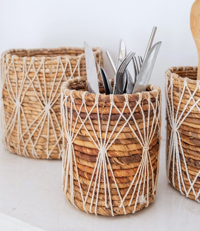 Plantenmand | Opbergmand MUKO gemaakt van bananenvezel (3 maten)