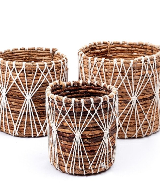 Plantenmand | Opbergmand MUKO gemaakt van bananenvezel (3 maten)