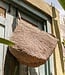 Wandmand UTARA Hangende opbergmand gemaakt van Raffia