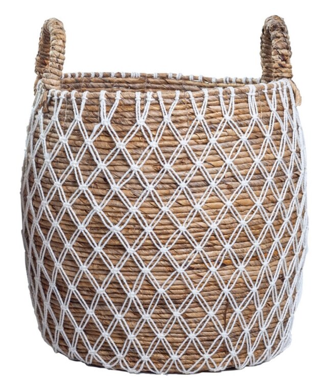 Wasmand | Plantenmand | Opbergmand KUBU gemaakt van bananenvezel (3 maten)