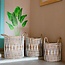 Soeji Boho wasmand | Plantenmand | Opbergmand MANDURO gemaakt van bananenvezel (3 maten)