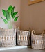 Boho wasmand | Plantenmand | Opbergmand MANDURO gemaakt van bananenvezel (3 maten)