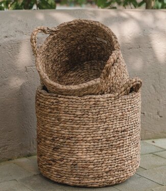 Wasmand | Plantenmand | Opbergmand BALAI van waterhyacint (3 maten)