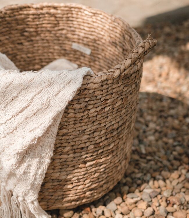 Wasmand | Plantenmand | Opbergmand BALAI van waterhyacint (3 maten)