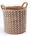 Boho wasmand KERSO | Plantenmand | Opbergmand van bananenvezel (3 maten)