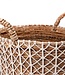 Boho wasmand KERSO | Plantenmand | Opbergmand van bananenvezel (3 maten)