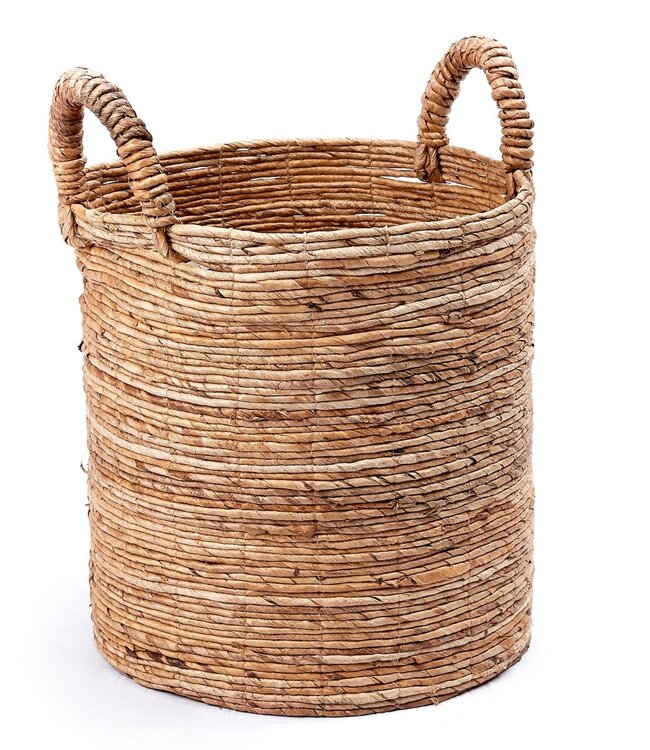 Wasmand SYAILENDRA | Plantenmand | Opbergmand van bananenvezel (3 maten)