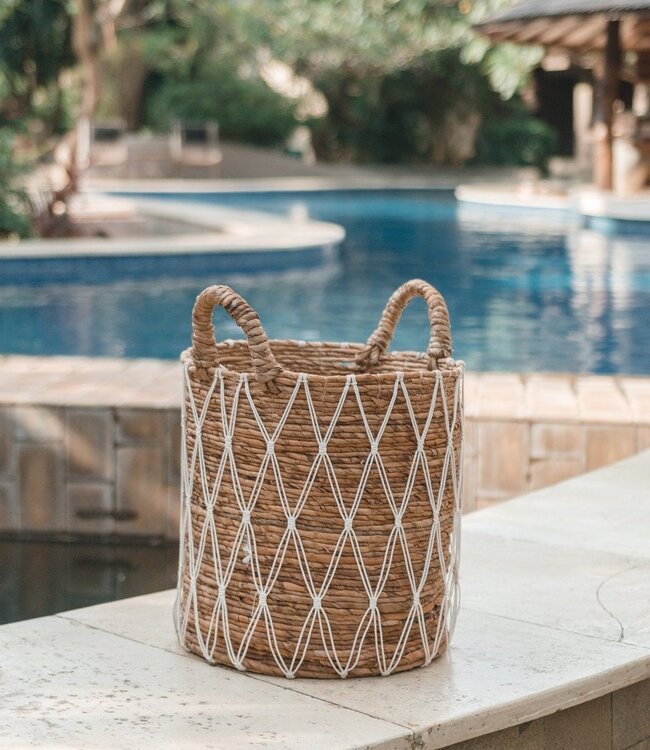 Wasmand | Plantenmand GARIAU van bananenvezel (3 maten)